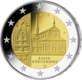 Alemania 2€ 2.013 "Baden-Württemberg" "D" SC