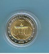 Alemania 2 €uros 2.005/2.006 Bimetálica (Prueba) SC
