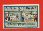 Alemania 50 Pfennig 1-4-1.921 "Hannover" MBC