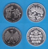Alemania "Hansel & Gretel" Moneda 10€+ Medalla 2.014 SC