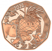 Austria 5€ 2.022 Cobre "Moneda de Pascua" SC