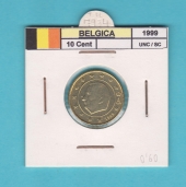 Bélgica 10 Euro Cents 1.999 SC