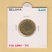 Bélgica 10 Euro Cents 2.001 SC