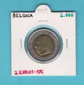 Bélgica 2 Euros  2.000 SC