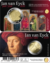 Bélgica 2€ 2.020 "Jan Van Eyck" SC