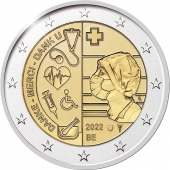 Belgica 2€ 2.022 "SANITARIOS" SC