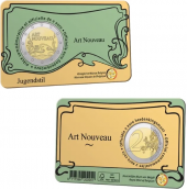 Belgica 2€ 2.023 "ART NOUVEAU" SC