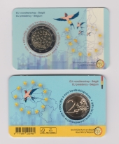 Belgica 2€ 2.024 "Presidencia UE" CoinCard SC