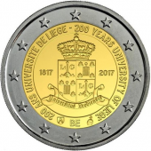 Belgica 2€ 2017 Universidad Lieja SC