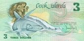 Cook Islas 3 Dólares 1.987 KM#3 SC