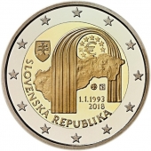 Eslovaquia 2€ 2.018 "República Eslovaca" SC