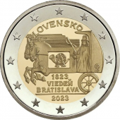 Eslovaquia 2€ 2.023 "Correo-Caballos" SC
