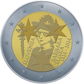 Eslovenia 2€ 2014 Bimetálica "Barbara de Celje" SC