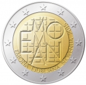 Eslovenia 2€ 2015 Bimetálica "EMONA" SC