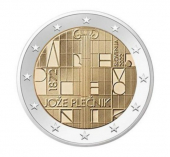 Eslovenia 2€ 2022 "Joze Plecnik" SC