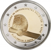 Eslovenia 2€ 2024 "Biblioteca Nacional" SC