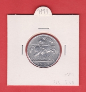 España 10 Céntimos 1.953 Aluminio KM#766 SC