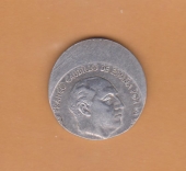 España 10 Céntimos 1.959 Aluminio KM#790 MBC+ Error