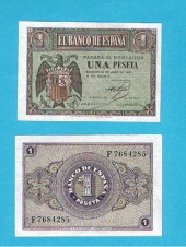 España 1 Peseta 30-Abril-1.938 SC