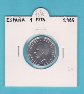 España 1 Peseta 1.985 Aluminio KM#821 SC