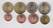 España 2.009 Tira 8 monedas SC