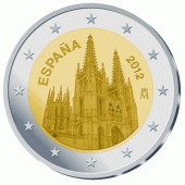 España 2€ 2.012 "Catedral de Burgos" SC