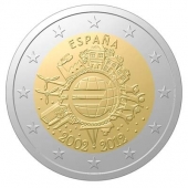 España 2€ 2.012 "Aniversario del Euro" SC