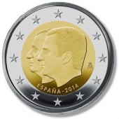 España 2€ 2.014 Bimetálica "Felipe VI" SC