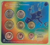 España Cartera Oficial 2.003 SC