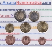 España Set 8 Monedas 2.018 SC