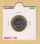 Finlandia 1€ 1.999 Bimetálica SC