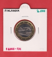 Finlandia 1€ 2.000 Bimetálica SC