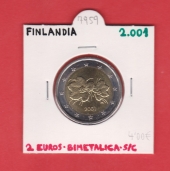 Finlandia 2€ 2.001 Bimetálica SC