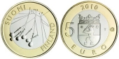 Finlandia 5€ 2.010 Bimetálica SC