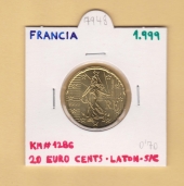 Francia 0,20 €uro  1.999  SC