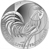 Francia 10€ 2.016 Plata "Gallo" SC