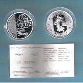 Francia 1 1/2€uros 2.003 Plata Proof "La Sembradora" SC