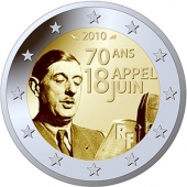 Francia 2€ 2.010 Bimetálica SC