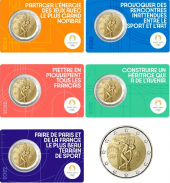 Francia 2€ CoinCard 2.022 "Juegos Olimpicos" SC