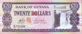 Guyana 20 Dólares 1.991 SC