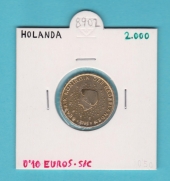 Holanda 0,10 Euro 2.000 SC