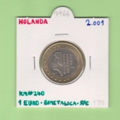 Holanda 1 Euro 2.001 SC