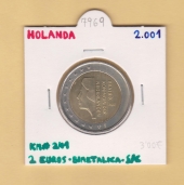 Holanda 2 Euros 2.001 SC