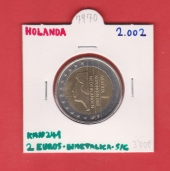 Holanda 2 Euros 2.002 SC