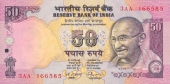 India 50 Rupias 2.006 SC