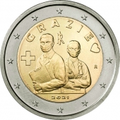 Italia 2€ 2.021 "Agradecimiento a Sanitarios" SC