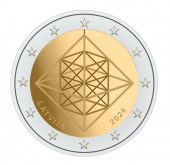 Letonia 2€ 2024 "PUZZLE" SC
