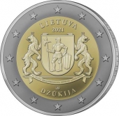 Lituania 2€ 2.021 "DZÜKIJA" SC