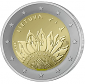 Lituania 2€ 2.023 "Junto con Ucrania" SC