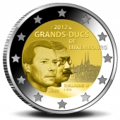 Luxemburgo 2€ 2.012 "Grandes Duques de Luxemburgo" SC
